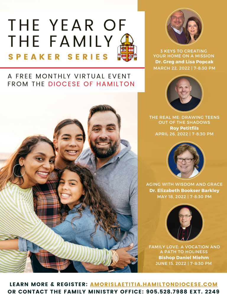 The Year of the Family Speaker Series Poster